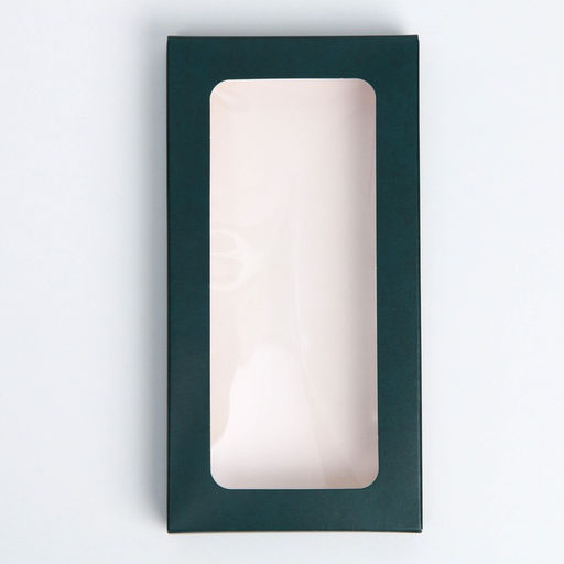 Цена за 5 шт. Коробка для шоколада, кондитерская упаковка, «Дамаск», с окном, 17.3 х 8.8 х 1.5 см