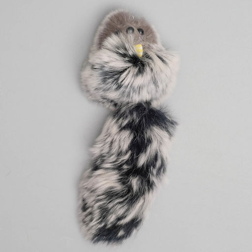 Цена за 6 шт. Мышь из натурального меха кролика, 6 см, микс цветов - Simaland фото 2