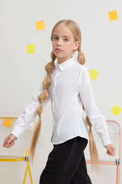 Crockid _ ТК 39030/белый блузка для дев