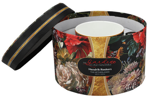 Чашка с блюдцем Натюрморт с маками, Х. Рейкерс, 0,25 л - Anna lafarg фото 5