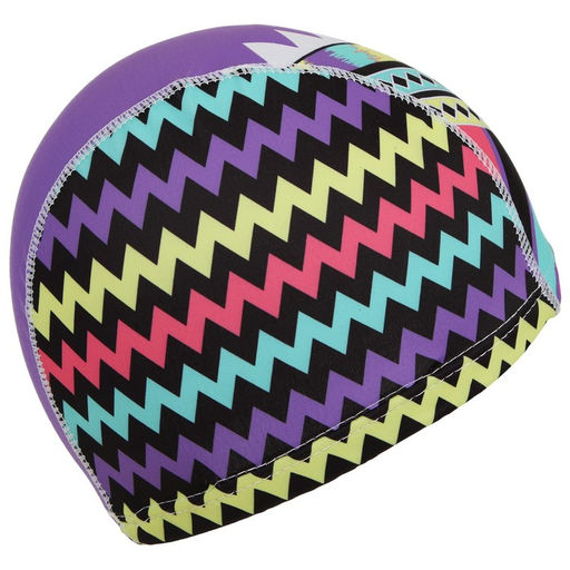 Шапочка для плавания взрослая ONLYTOP, тканевая, обхват 48 см, МИКС