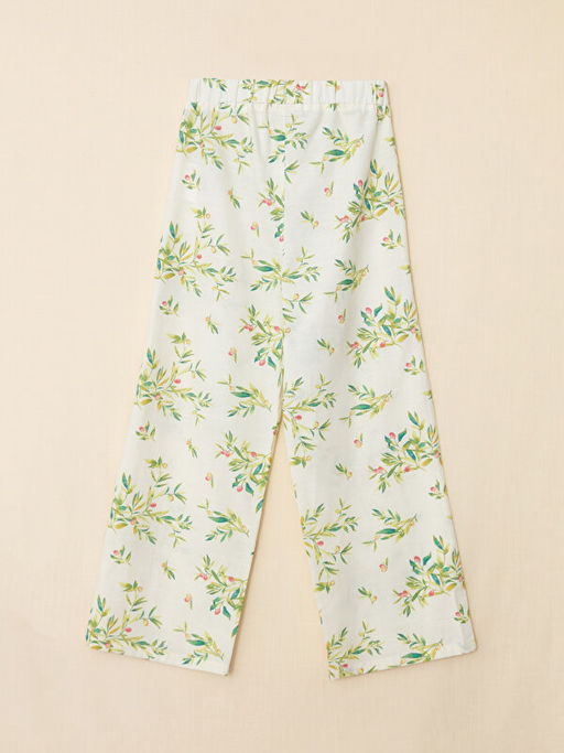 Beli Lastikli Desenli K?z ?ocuk Pantolon - Waikiki фото 2