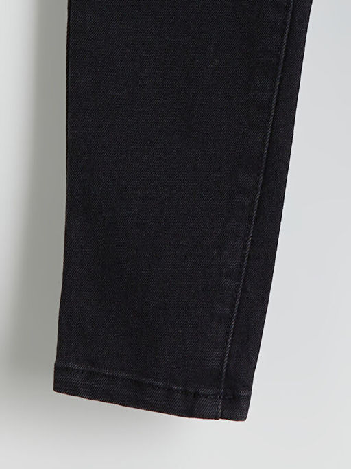 Beli Lastikli Slim Fit Erkek ?ocuk Jean Pantolon