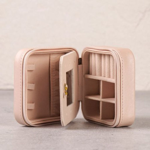 Шкатулка для украшений 10x10x5 см / SP01109 /уп 100/_ (Черный) - Галеонтрейд фото 4