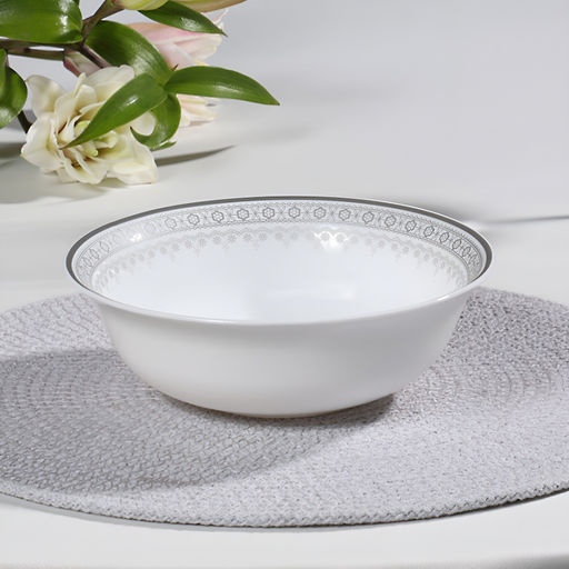 MILLIMI Салатник Минта 16,5см, опаловое стекло арт. 818-882