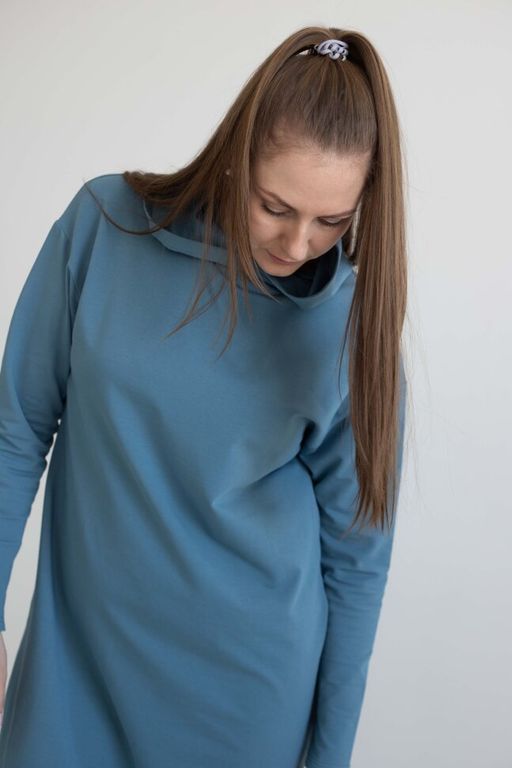 Платье футер 2х нитка ПЕНЬЕ - Knitka wear фото 5