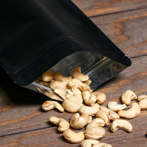 Цена за 100 шт. Пакет дой-пак, матовый, чёрный, 16×24×4 см