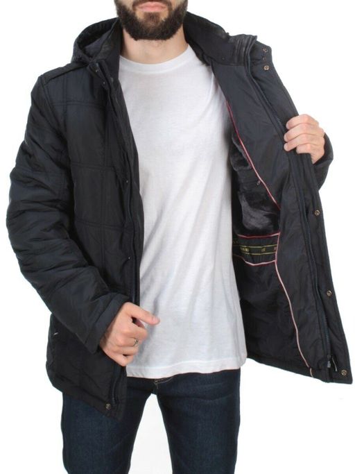 5026 DEEP BLUE Куртка мужская зимняя SEWOL (150 гр. холлофайбер) - Fashion фото 8