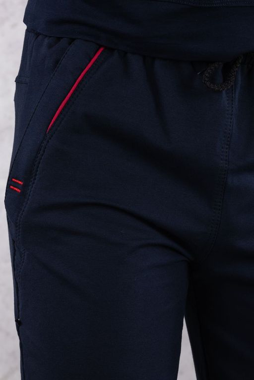 брюки спортивные 
 3.MM002A-синий-тёмный - Iron man фото 4