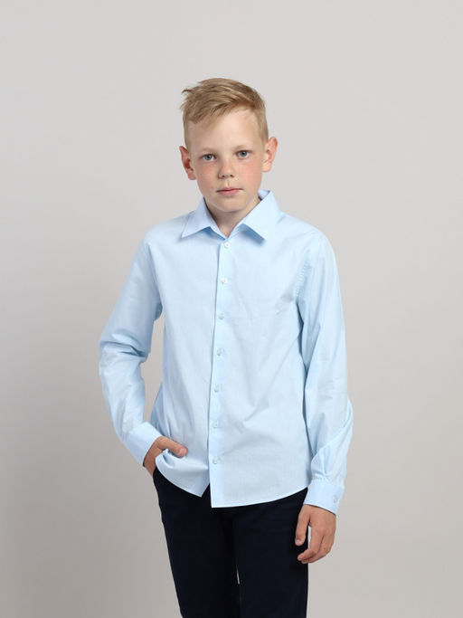 CWJB 63893-43 Сорочка для мальчика,голубой