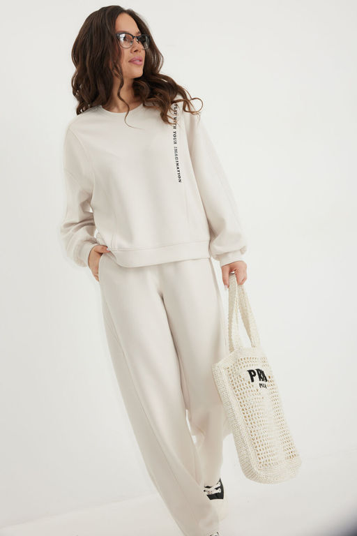 Костюм Magia mody 2684 молочный  фото 7