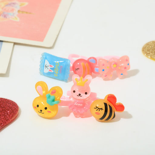 Цена за 100 шт. Кольцо «Выбражулька» игрушки, форма МИКС, МИКС, безразмерное