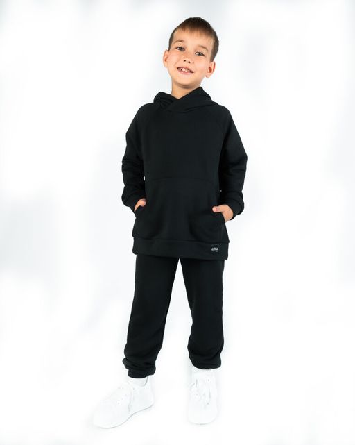 Футер 3х нитка БЕЗ КАТЫШКОВ Детский костюм - Knitka wear фото 3