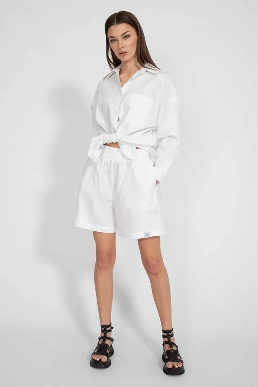 Льняная рубашка 4073 - Kivviwear фото 2