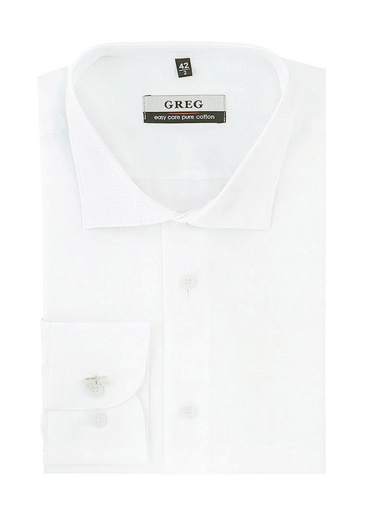 Сорочка мужская длинный рукав GREG 113/191/8037/Z_GB  фото 3