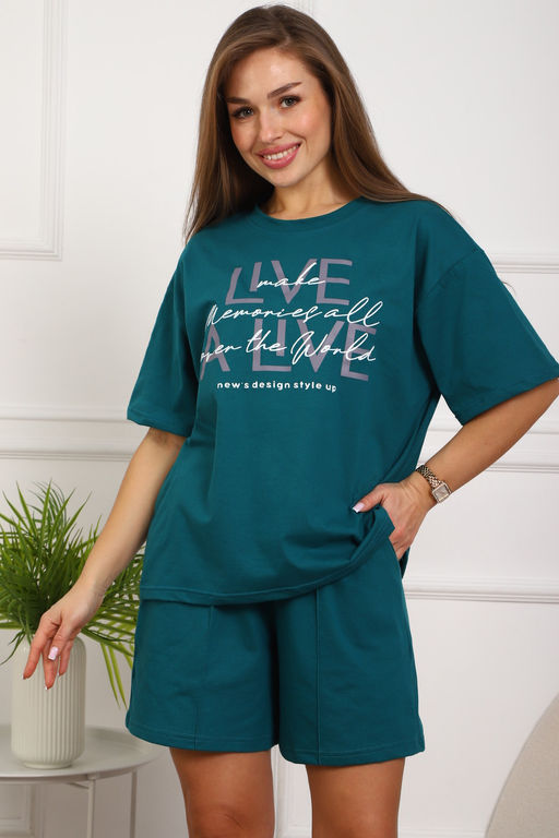 Костюм женский с шортами 20524