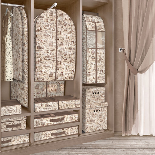 Короб стеллажный с крышкой, малый, 30*25*20 см, TRAVELLING, шт - Valiant фото 13