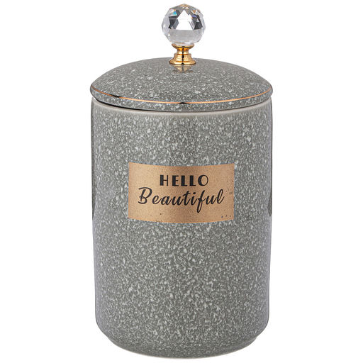 БАНКА С КРЫШКОЙ LEFARD GRAIN 19*10,5 СМ 800 МЛ МЯТНАЯ