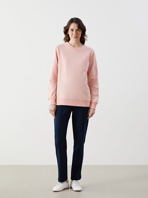 Bisiklet Yaka Kad?n Sweatshirt