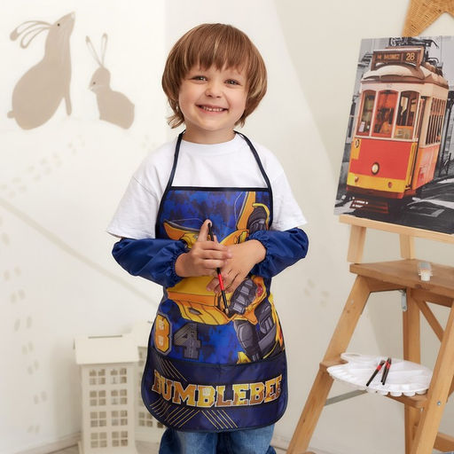 Фартук с нарукавниками детский «Трансформеры», 49×39 см