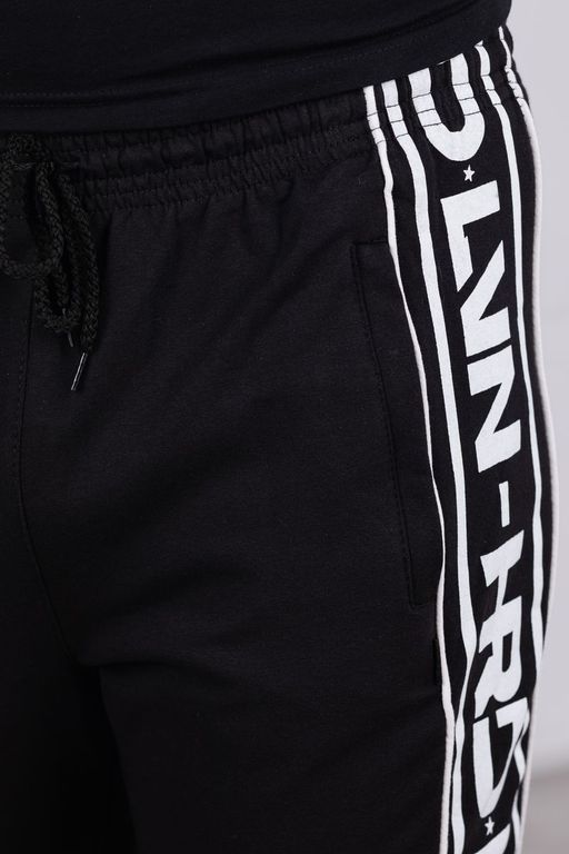 Брюки спортивные 
 3.MM154B-чёрный