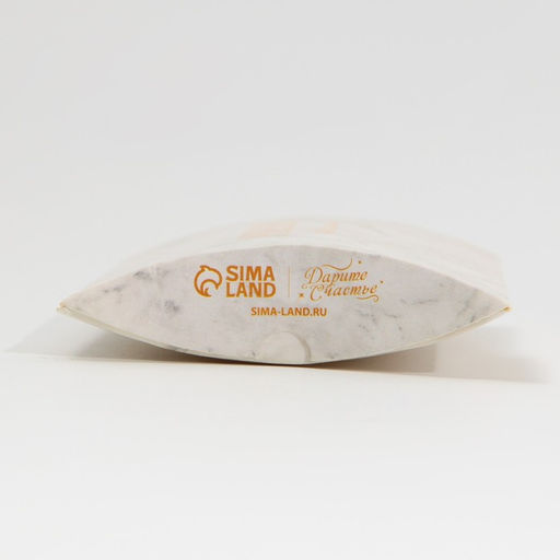 Цена за 5 шт. Коробка складная фигурная Мрамор, 11 8 2 см - Дарите счастье фото 4