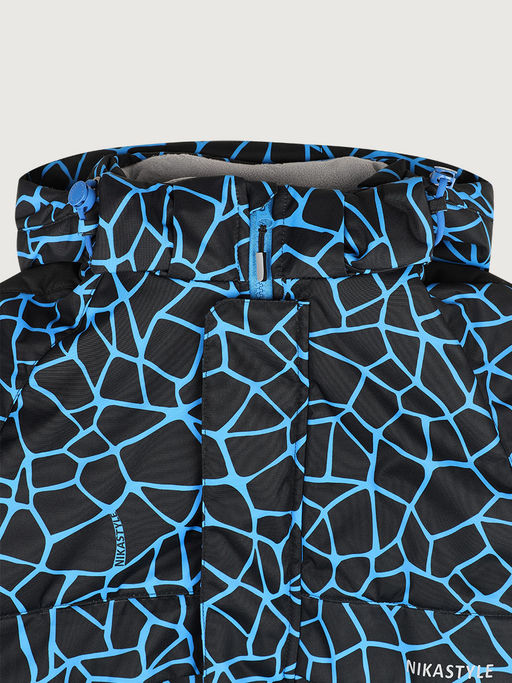 Костюм 7з3125 электрик/черный - Nikastyle фото 9