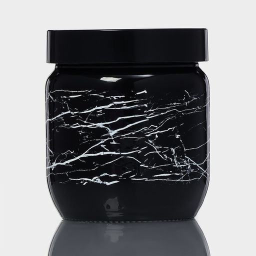 Банка для сыпучих «Марбл», 425 мл, стекло