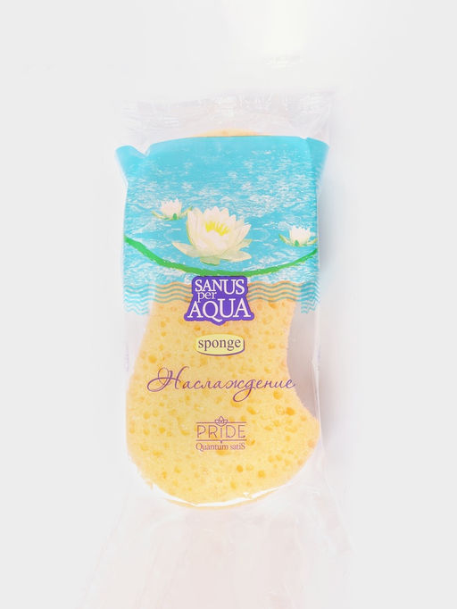 Губка для тела массажная «Наслаждение», 18×9.5×5 см, МИКС