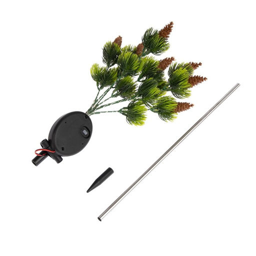 Садовый светильник Можжевельник, уличный, на солнечной батарее, 75 см, 28 LED, свечение мульти - Luazon lighting фото 6