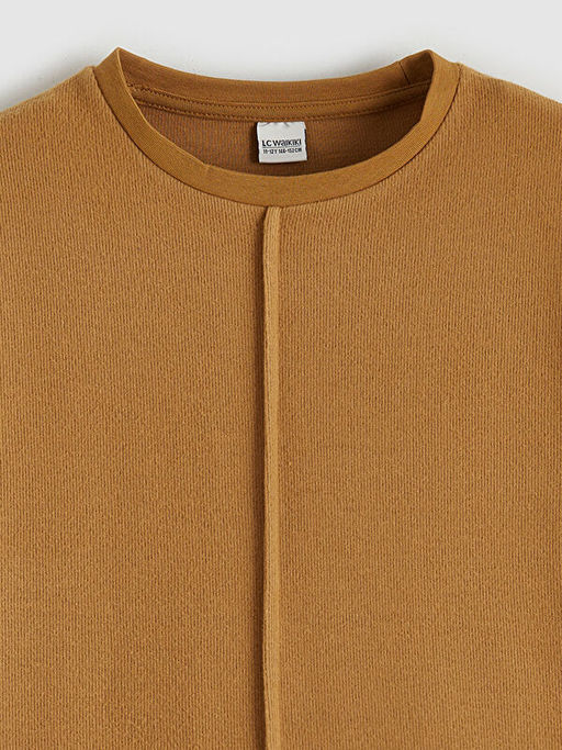 Bisiklet Yaka K?z ?ocuk Ti??rt