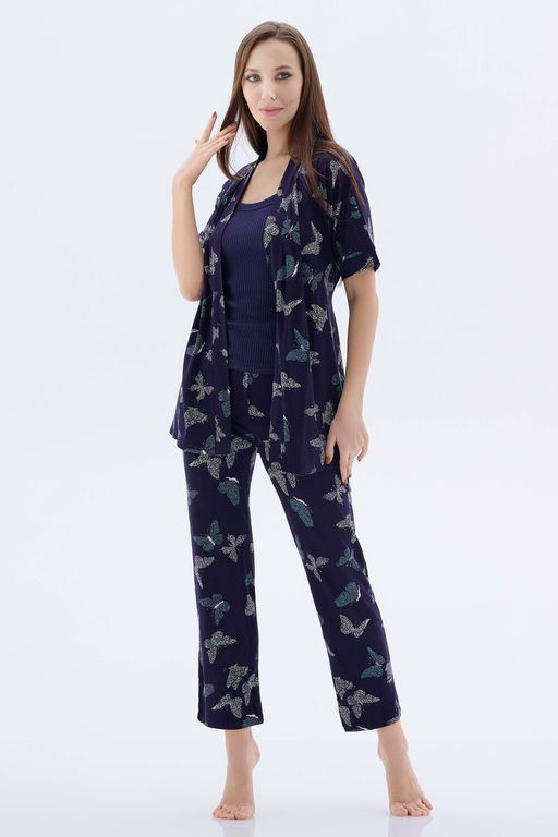 Пижама с халатом МИШЕЛЬ