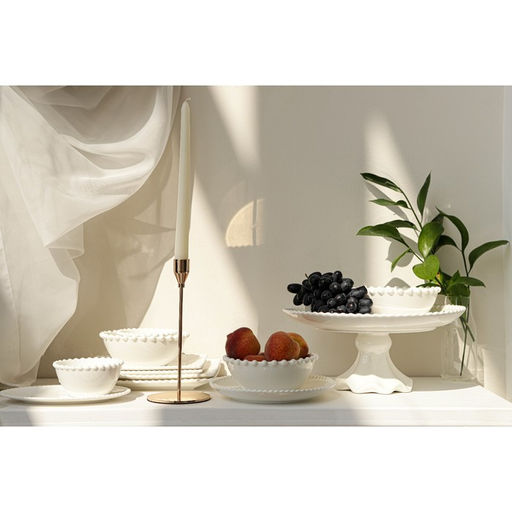 Подставка для тортов и десертов Magistro «Лакомка», d=30 см, фарфор