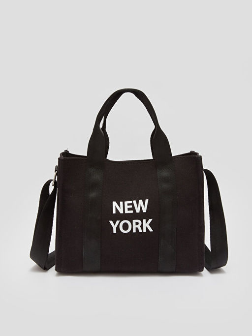 Yaz? Bask?l? K?z ?ocuk Kol ?antas?