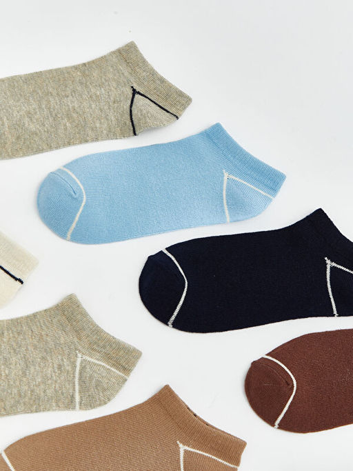 ?izgili Erkek ?ocuk Patik ?orap 7li