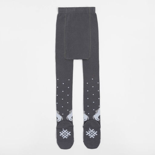 Колготки детские KAFTAN «Единорог», рост 104-110 см, серые