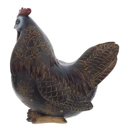 Фигурка декоративная "Курица", L18,5 W10 H20 см