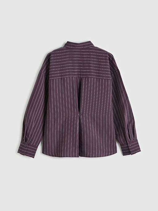 ?izgili Oversize Kad?n G?mlek