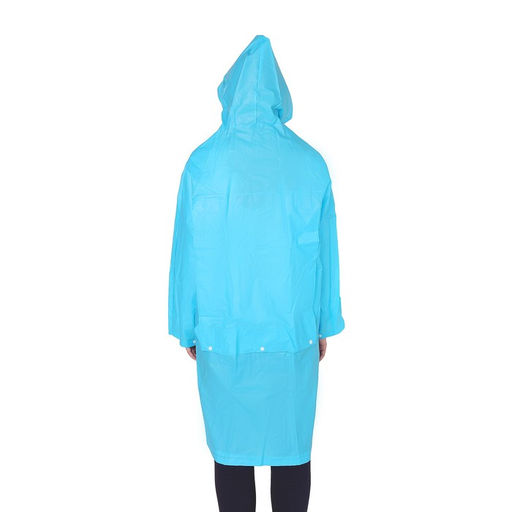Дождевик-плащ Maclay, походный, р. М, цвет голубой  фото 5