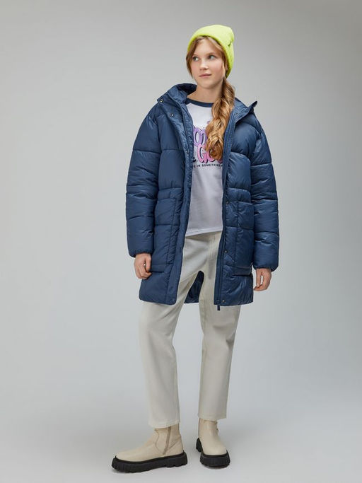 ACOOLA / Куртка детская для девочек Crozon холодный синий фото 2