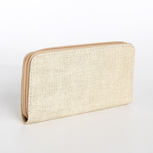 Кошелёк на молнии, цвет бежевый - Simaland фото 2
