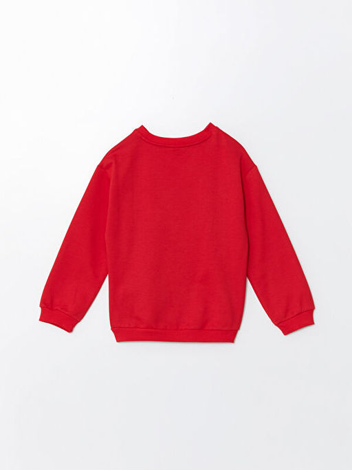 Bisiklet Yaka K?z ?ocuk Sweatshirt - Waikiki фото 3