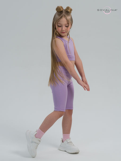 Костюм Тренд лапша лаванда - Sovalina фото 25