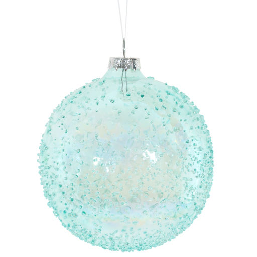 Украшение новогоднее "Шар", D 10 см, L10 W10 H10 см, 3в.