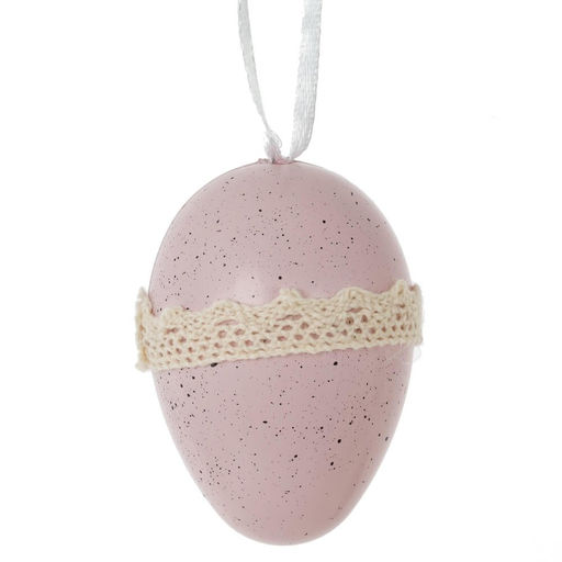 Набор из 12-ти изделий декоративных подвесных "Яйцо" (4*6), L18,5 W18,5 H4,5 см