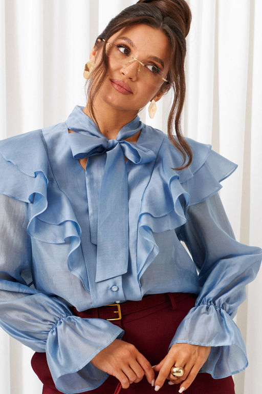 Костюм Beautiful Free 6441 марсала+голубой