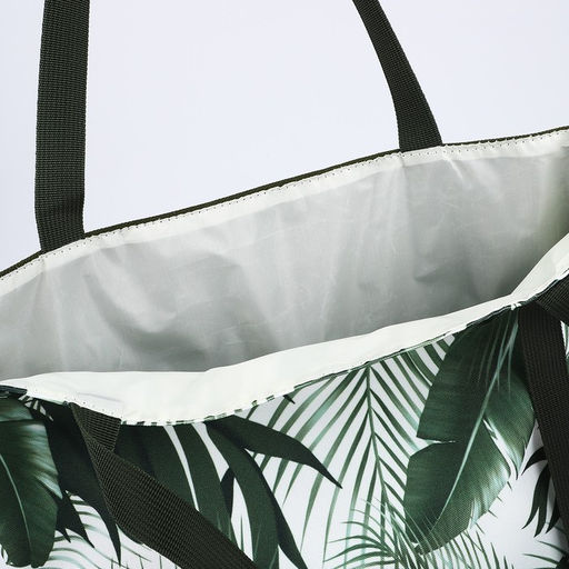 Сумка женская пляжная Тропики, 39х32 см, оливковая - Nazamok фото 7