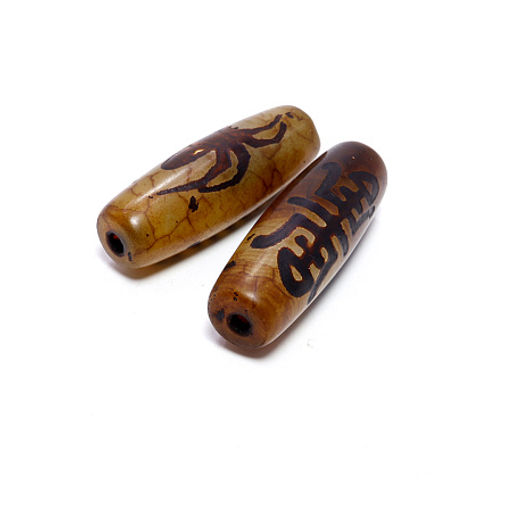 Бусина Дзи уп-2шт Скарабей символизирует мощную защиту и процветание дома