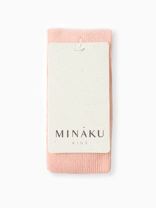 Колготки детские с лямками MINAKU, рост 62-68 см, персиковые