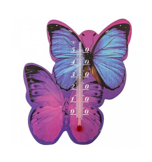 Термометр на магните Бабочки / Термометр комнатный / Градусник - Zebo фото 4